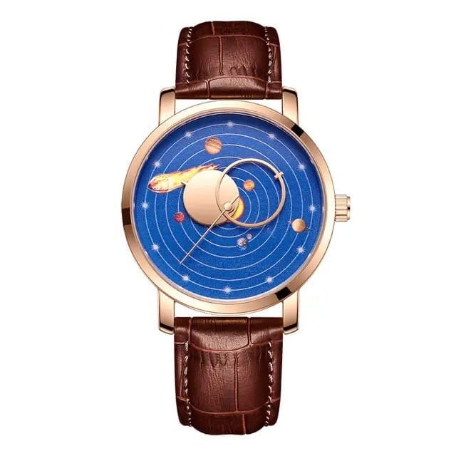 Reloj LIGE GALAXY cuero hombre