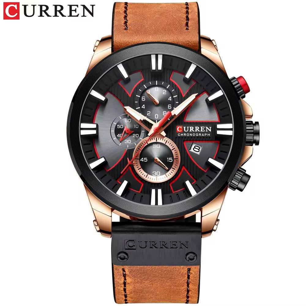 Reloj Curren de cuero Ref 8346