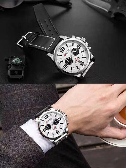 Reloj Curren Cuero Ref 8314