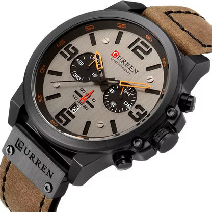 Reloj Curren Cuero Ref 8314