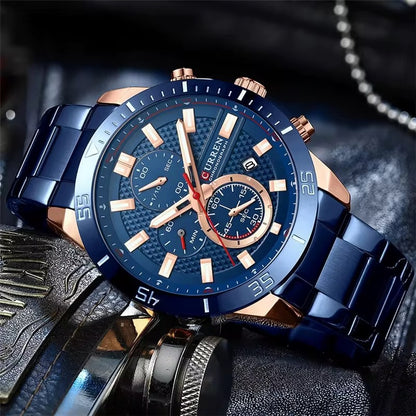 Reloj curren metalico hombre