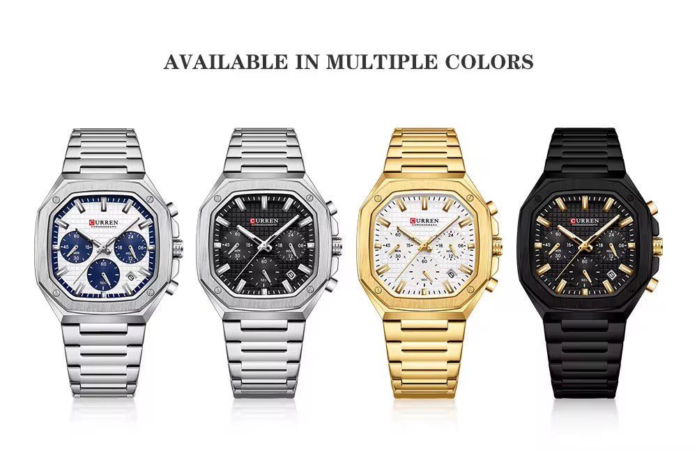 Reloj Curren metálico Ref 8459