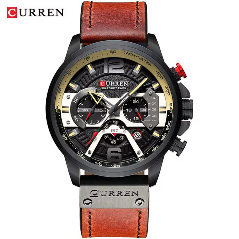 Reloj de cuero Curren 8329