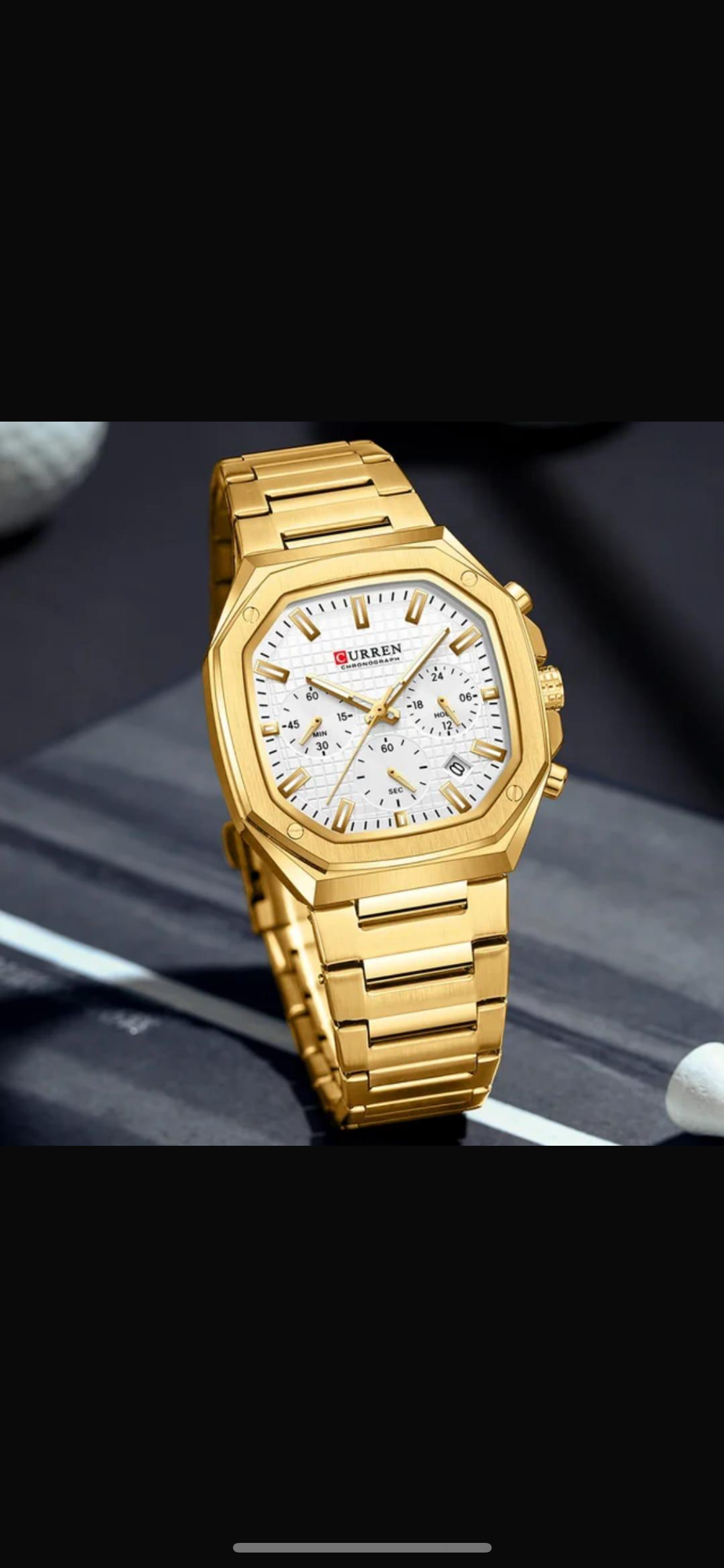 Reloj Curren metálico Ref 8459