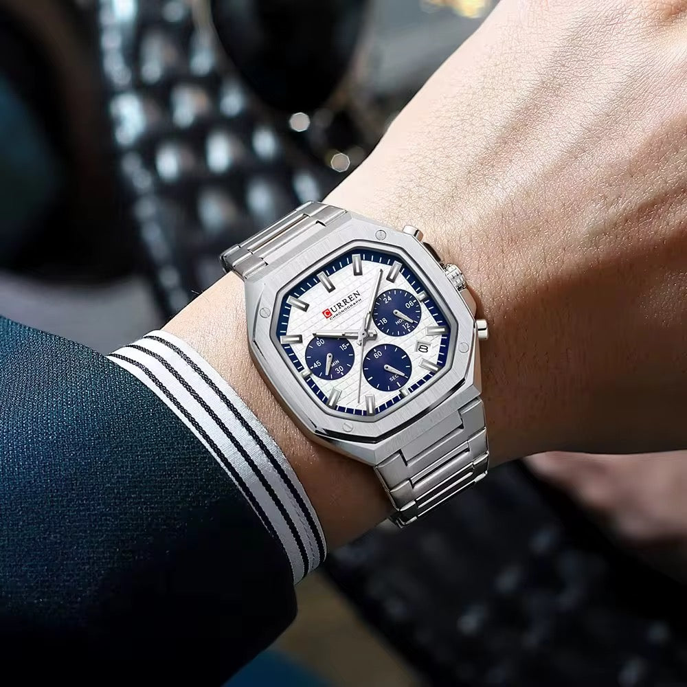 Reloj Curren metálico Ref 8459