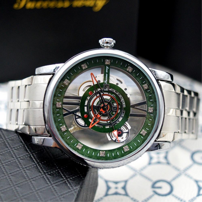 Reloj SUCCESS WAY caja transparente