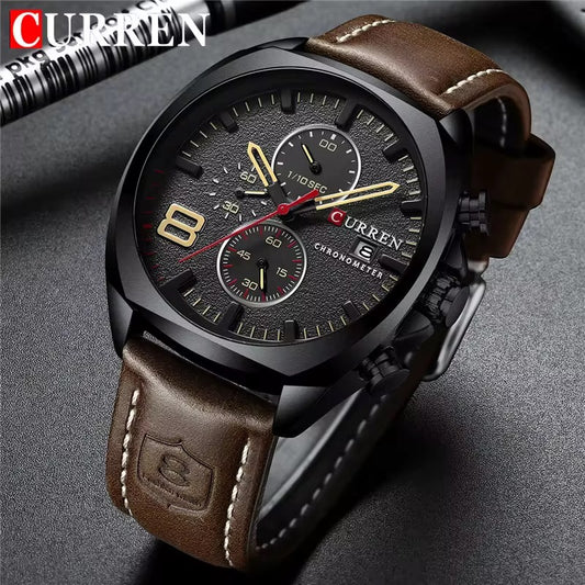 Reloj Curren de cuero Ref 8324