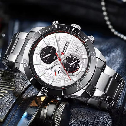 Reloj curren metalico hombre